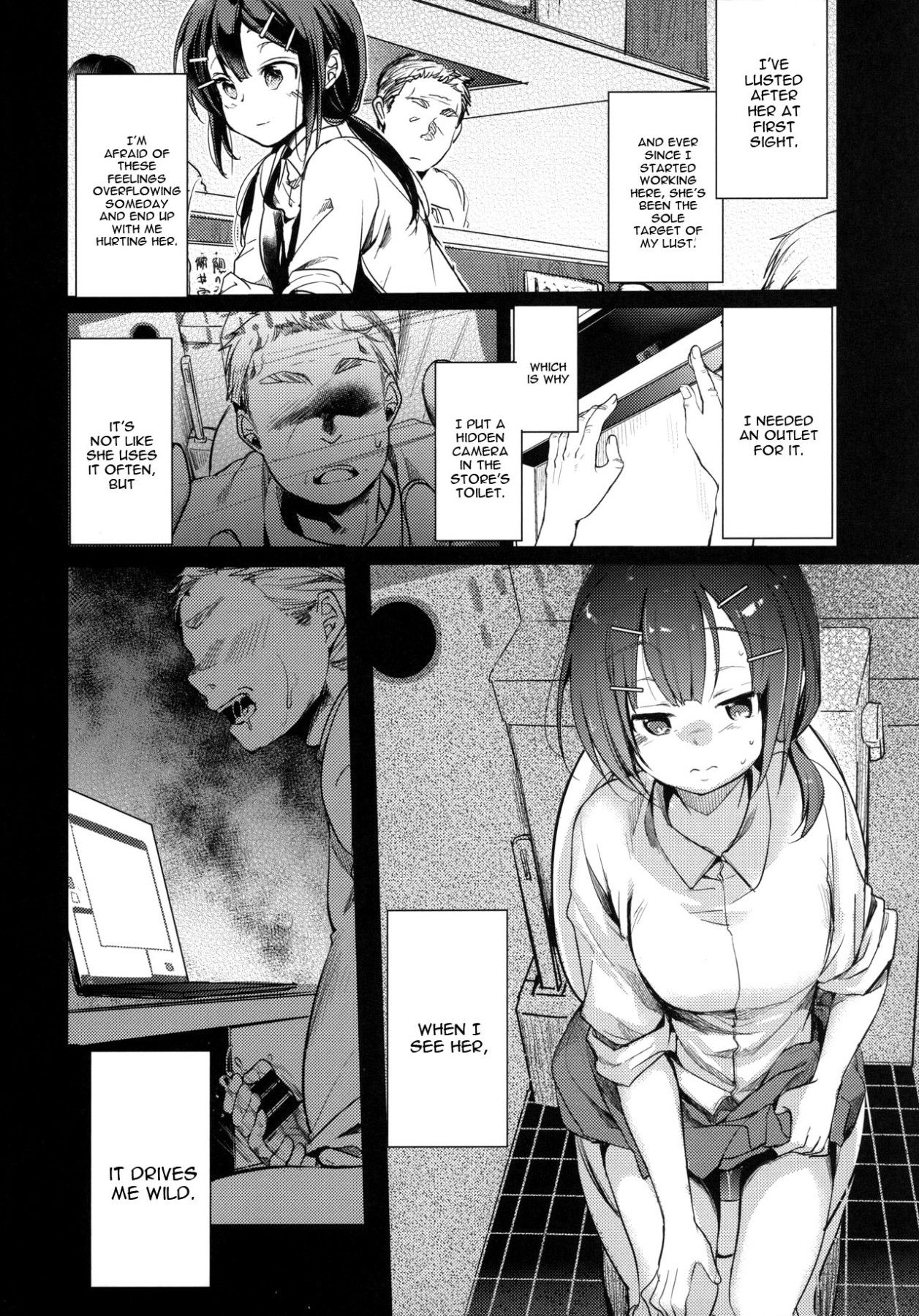 Hentai Manga Comic-A Story About Fucking a Delicious Looking Woman Right In Front Of Work - Restaurant Edition-Read-7